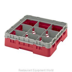 Cambro 9S318163 Dishwasher Rack, Glass Compartment