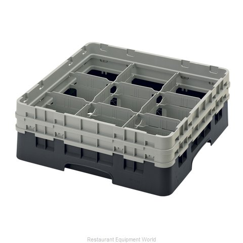 Cambro 9S434110 Dishwasher Rack, Glass Compartment