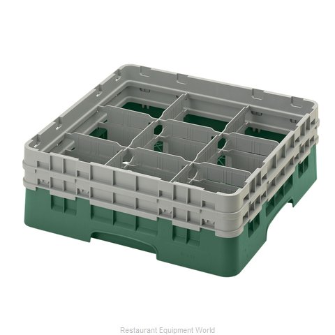 Cambro 9S434119 Dishwasher Rack, Glass Compartment