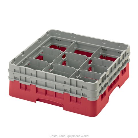 Cambro 9S434163 Dishwasher Rack, Glass Compartment