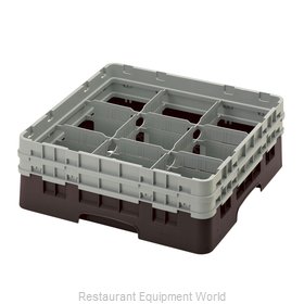 Cambro 9S434167 Dishwasher Rack, Glass Compartment