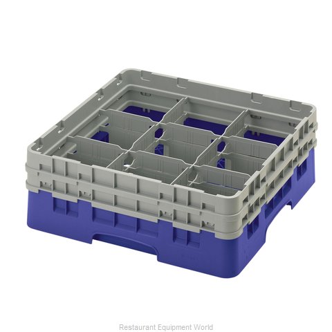 Cambro 9S434186 Dishwasher Rack, Glass Compartment