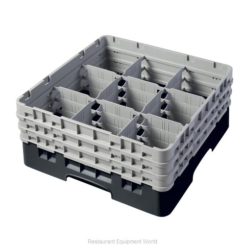 Cambro 9S638110 Dishwasher Rack, Glass Compartment