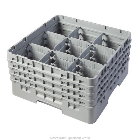 Cambro 9S800151 Dishwasher Rack, Glass Compartment