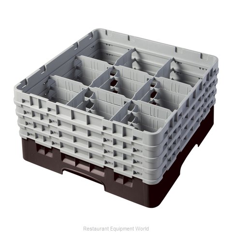 Cambro 9S800167 Dishwasher Rack, Glass Compartment