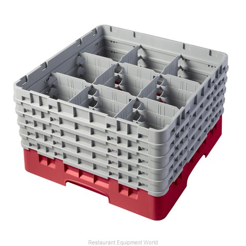 Cambro 9S958163 Dishwasher Rack, Glass Compartment