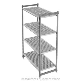 Cambro CBU183064V4580 Shelving Unit, All Plastic