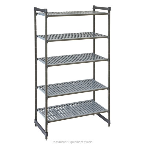 Cambro CBU183072V5580 Shelving Unit, All Plastic