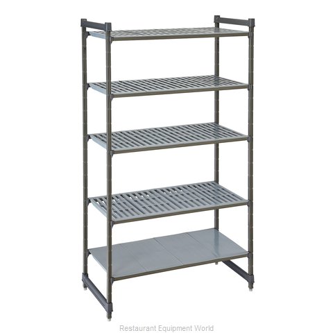 Cambro CBU183084VS5580 Shelving Unit, All Plastic