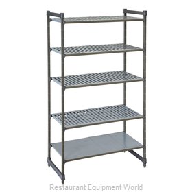 Cambro CBU183084VS5580 Shelving Unit, All Plastic