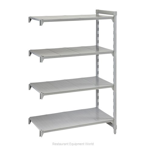 Cambro CPA182464V4480 Shelving Unit, Plastic with Poly Exterior Steel Posts
