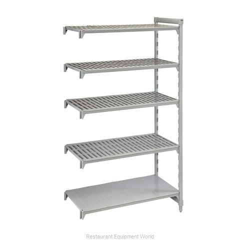 Cambro CPA182484VS5PKG Shelving Unit, Plastic with Poly Exterior Steel Posts