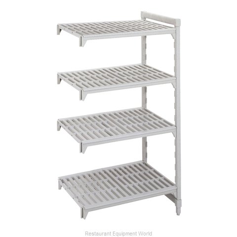 Cambro CPA183072V4480 Shelving Unit, Plastic with Poly Exterior Steel Posts