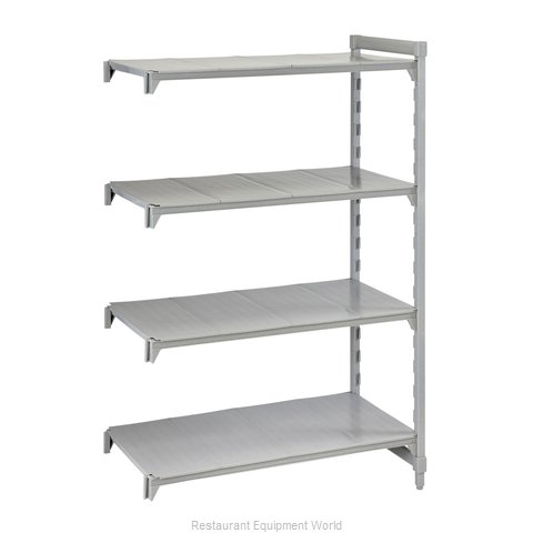 Cambro CPA183084S4PKG Shelving Unit, Plastic with Poly Exterior Steel Posts