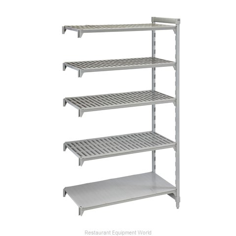 Cambro CPA184284VS5PKG Shelving Unit, Plastic with Poly Exterior Steel Posts