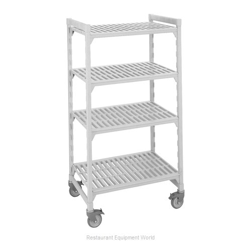 Cambro CPHU244267V4480 Shelving Unit, Plastic with Poly Exterior Steel Posts