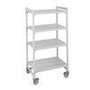 Shelving Unit, Plastic with Poly Exterior Steel Posts
 <br><span class=fgrey12>(Cambro CPMU183667V4480 Shelving Unit, Plastic with Poly Exterior Steel Posts)</span>