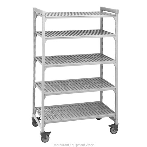 Cambro CPMU184267V5480 Shelving Unit, Plastic with Poly Exterior Steel Posts