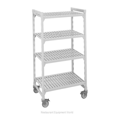 Cambro CPMU184275V4480 Shelving Unit, Plastic with Poly Exterior Steel Posts