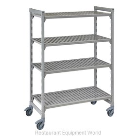 Cambro CPMU244867V4480 Shelving Unit, Plastic with Poly Exterior Steel Posts