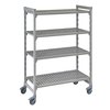 Shelving Unit, Plastic with Poly Exterior Steel Posts
 <br><span class=fgrey12>(Cambro CPMU244867V4480 Shelving Unit, Plastic with Poly Exterior Steel Posts)</span>
