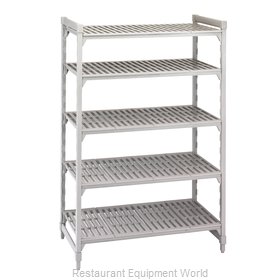 Cambro CPU183084V5PKG Shelving Unit, Plastic with Poly Exterior Steel Posts