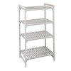 Shelving Unit, Plastic with Poly Exterior Steel Posts <br><span class=fgrey12>(Cambro CPU183672V4480 Shelving Unit, Plastic with Poly Exterior Steel Posts)</span>