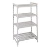 Shelving Unit, Plastic with Poly Exterior Steel Posts
 <br><span class=fgrey12>(Cambro CPU183672V4480 Shelving Unit, Plastic with Poly Exterior Steel Posts)</span>