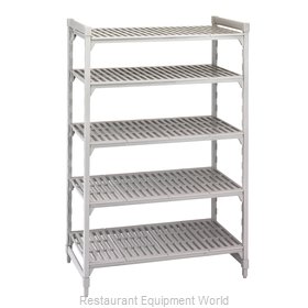 Cambro CPU184884V5PKG Shelving Unit, Plastic with Poly Exterior Steel Posts