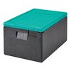 Contenedor para Transportar Alimentos, Plástico Isotérmico
 <br><span class=fgrey12>(Cambro EPP180CLSW360 Food Carrier, Insulated Plastic)</span>