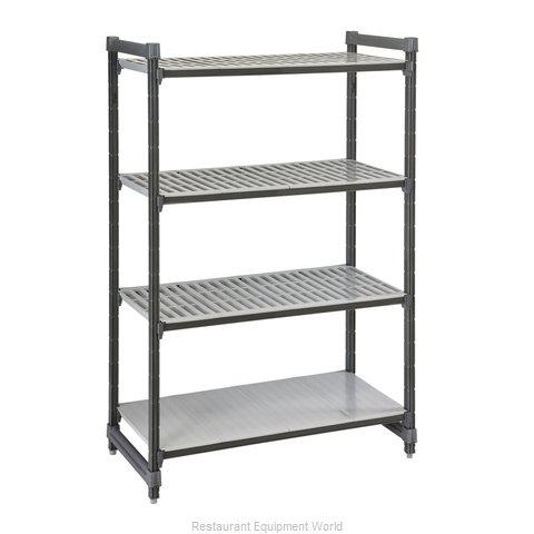 Cambro ESU244864VS4580 Shelving Unit, All Plastic