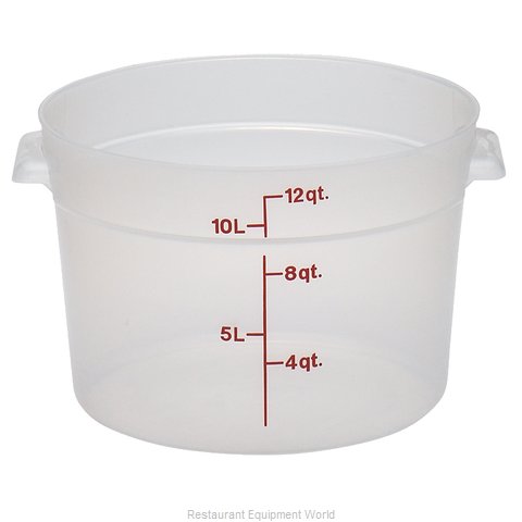 Cambro RFS12PP190 Food Storage Container, Round