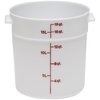 Contenedor para Alimentos, Cuadrado
 <br><span class=fgrey12>(Cambro RFS18148 Food Storage Container, Round)</span>