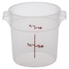 Contenedor para Alimentos, Cuadrado
 <br><span class=fgrey12>(Cambro RFS1PP190 Food Storage Container, Round)</span>