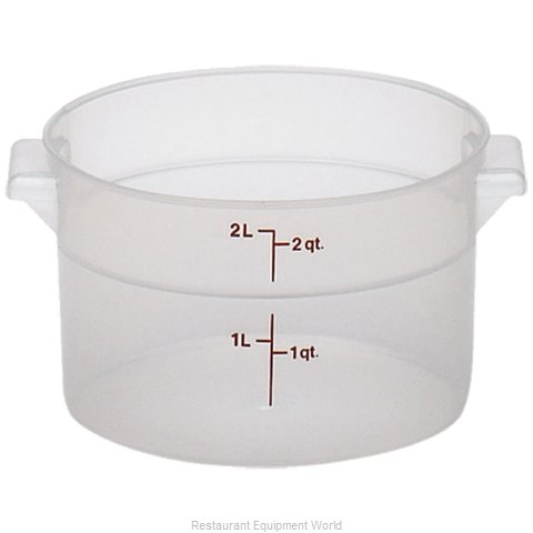 Cambro RFS2PP190 Food Storage Container, Round