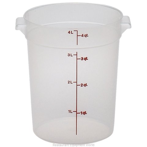 Cambro RFS4PP190 Food Storage Container, Round (Magnified)