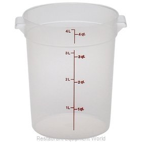 Cambro RFS4PP190 Food Storage Container, Round