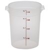 Contenedor para Alimentos, Cuadrado
 <br><span class=fgrey12>(Cambro RFS4PP190 Food Storage Container, Round)</span>