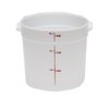 Contenedor para Alimentos, Cuadrado
 <br><span class=fgrey12>(Cambro RFS6148 Food Storage Container, Round)</span>