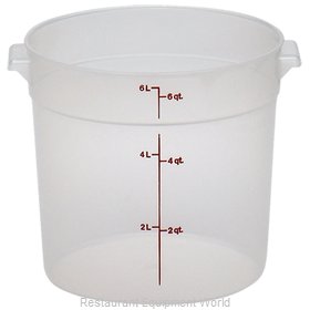 Cambro RFS6PP190 Food Storage Container, Round