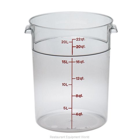 Cambro RFSCW22135 Food Storage Container, Round