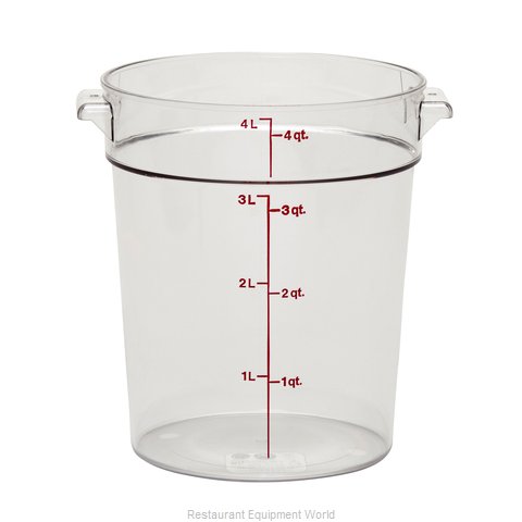 Cambro RFSCW4135 Food Storage Container, Round