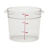 Contenedor para Alimentos, Cuadrado
 <br><span class=fgrey12>(Cambro RFSCW6135 Food Storage Container, Round)</span>