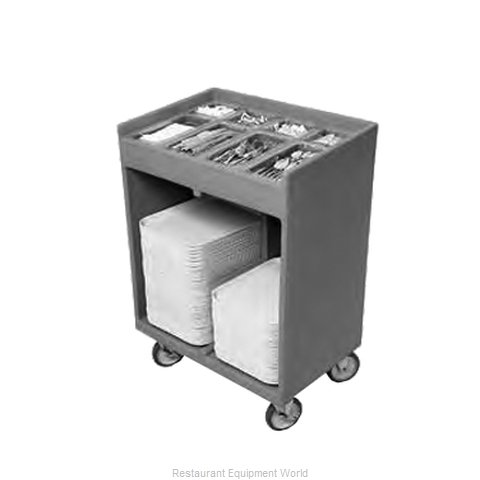 Cambro TC1418615 Flatware & Tray Cart