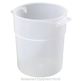 Carlisle 035530 Food Storage Container, Round