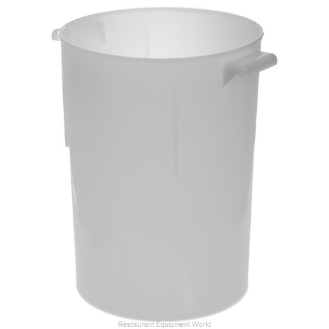 Carlisle 080002 Food Storage Container, Round