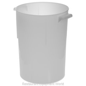 Carlisle 080002 Food Storage Container, Round