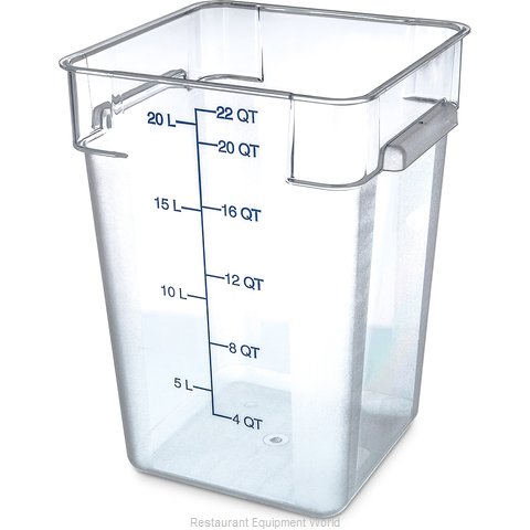 Carlisle 1072607 Food Storage Container, Square