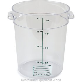 Carlisle 1076407 Food Storage Container, Round