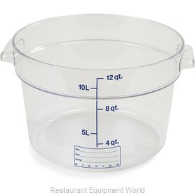 Carlisle 1076707 Food Storage Container, Round